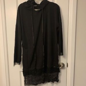 Zara lace bottom dress